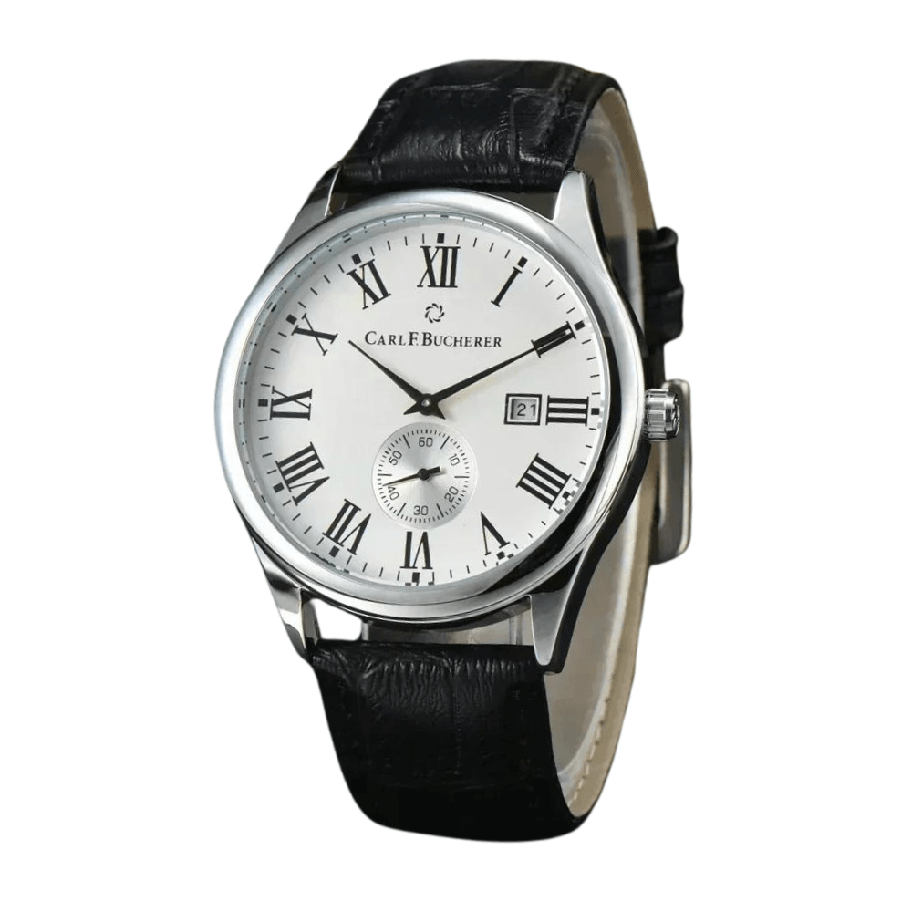 Relógio de luxo acessível. Pulseira de couro e ajustável. Estilo, Elegância e Lifestyle. Relógio de pulso masculino, sofisticado e de qualidade. Desing clássico e moderno. Relógio durável e resistente, vidro de safira anti arranhões.
